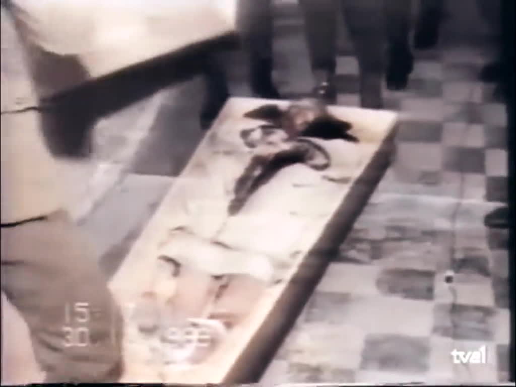 Execução de Nicolae Ceauşescu e sua exposa Elena Ceaușescu