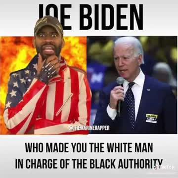 BIDEN. I AIN'T BLACK? YOU TRIPPIN?