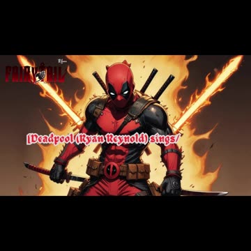 [Deadpool(Ryan Reynolds) /AI Cover] Fairy tail Opening 17 | Do As Infinity - Mysterious Magic