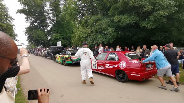 Touring cars at Goodwood Festival of Speed