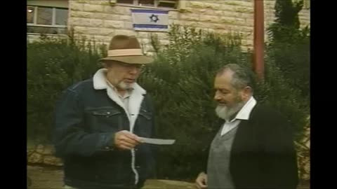 VERY RARE- Rabbi Meir Kahane HYD works with Yad L_Achayot Organization in Kiryat Arba, Israel