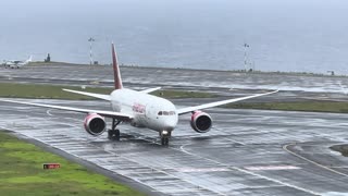 Landing Avianca Dreamliner 787-8 N796AV in Ponta Delgada, São Miguel Açores Portugal - 01.11.2024