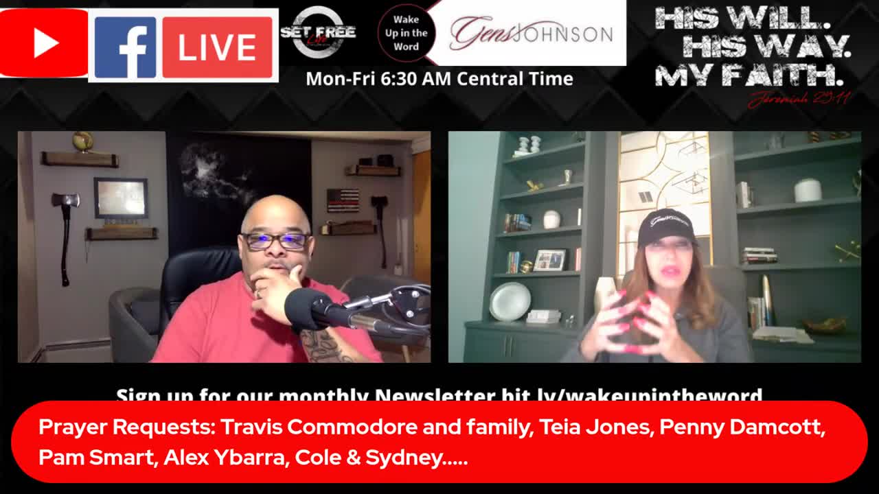 E.192 "Wake Up In The Word" with Pastor Paul & Gens Johnson, The Mindset Master