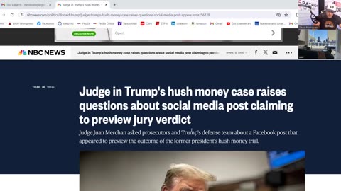 Hush Money Mistrial For Trump? What BIG Events Could Come Soon.. Juanito Explains..