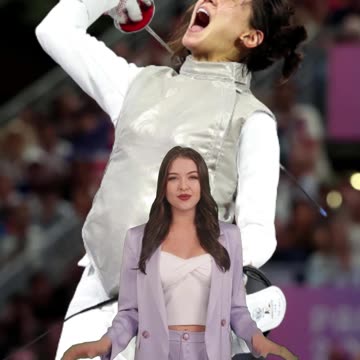 American Lee Kiefer wins 2nd Olympic gold in women's foil fencing #Paris2024 #ParisOlympics