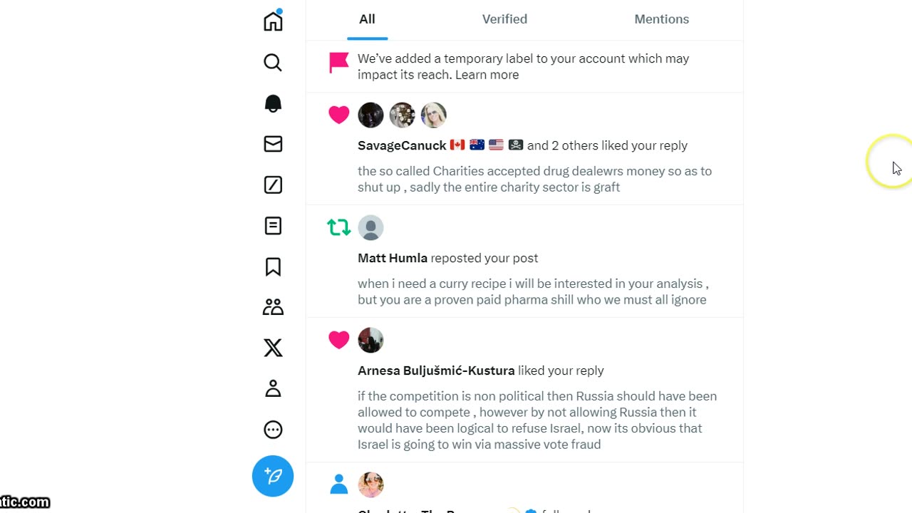 Twitter attacks on Free Speech