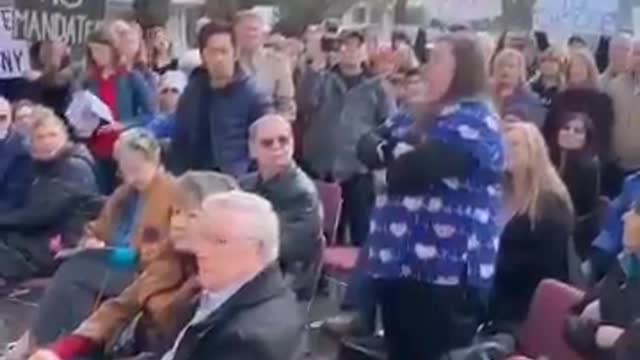 Nurse Talking About Covid and adverse reactions in hospitals after vaccine