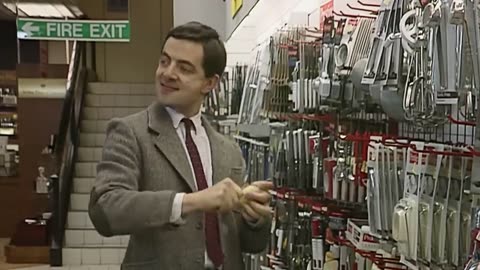 Mr Bean goes out to a night