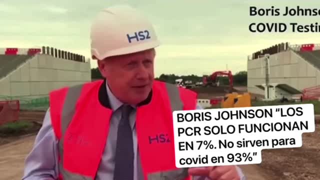 Boris Johnson PCR