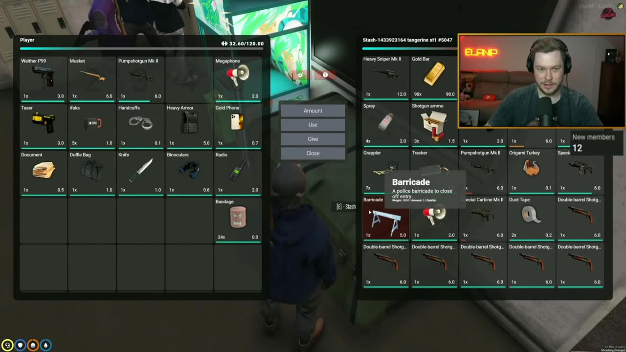 LSPD sandwiched by RED MAFIA(GTA V RP) VLTRP RED MAFIA