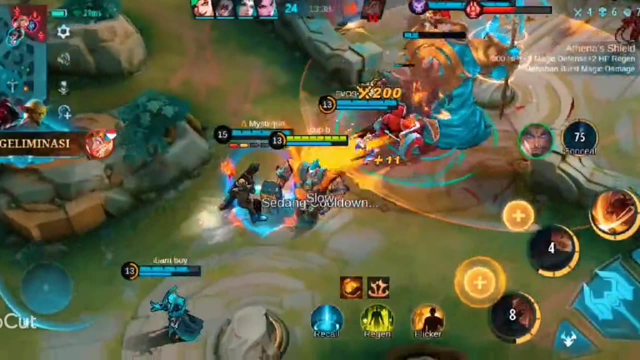 Keseruan main mobile legend