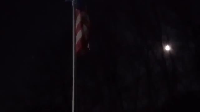 Paul Revere's Ride - Full Moon & Old Glory