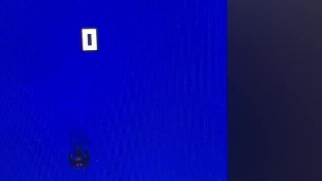 Raspberry PI With Display and Case Running my Flappy Mothman Game