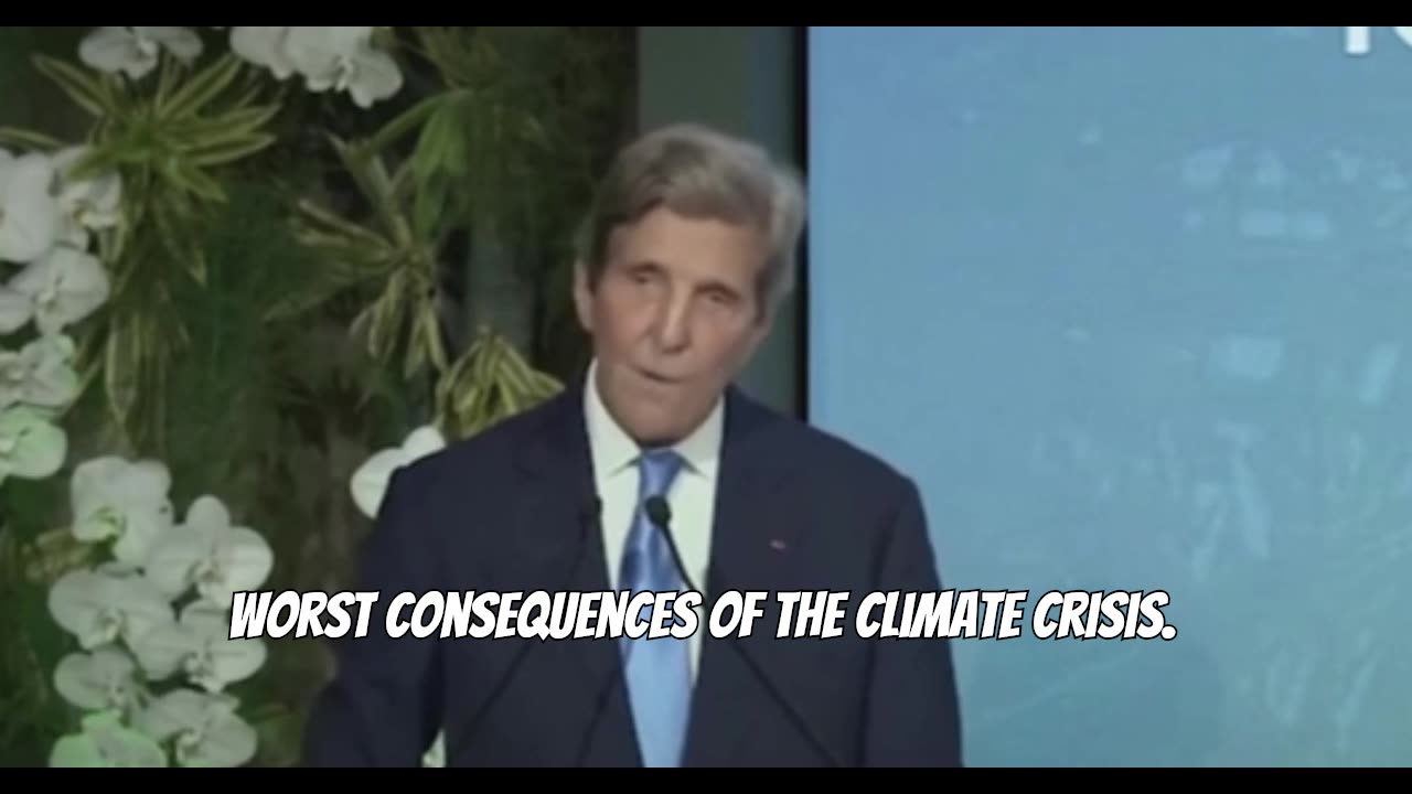 John Kerry: "I am 100% certain that we will get to a low carbon/no carbon economy."