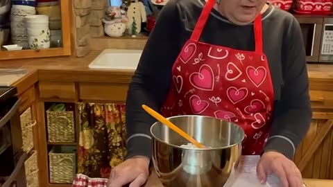 Here_s Nan with a new recipe-- of making Chocolate Oatmeal Cake