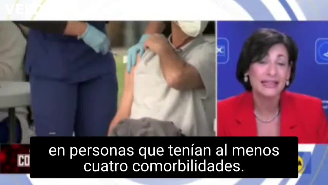 LO DICE LA DIRECTORA DE LOS CDC