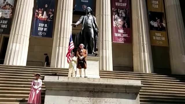 Inauguration Re-enactment NYC