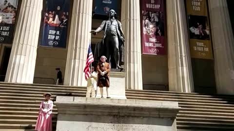 Inauguration Re-enactment NYC