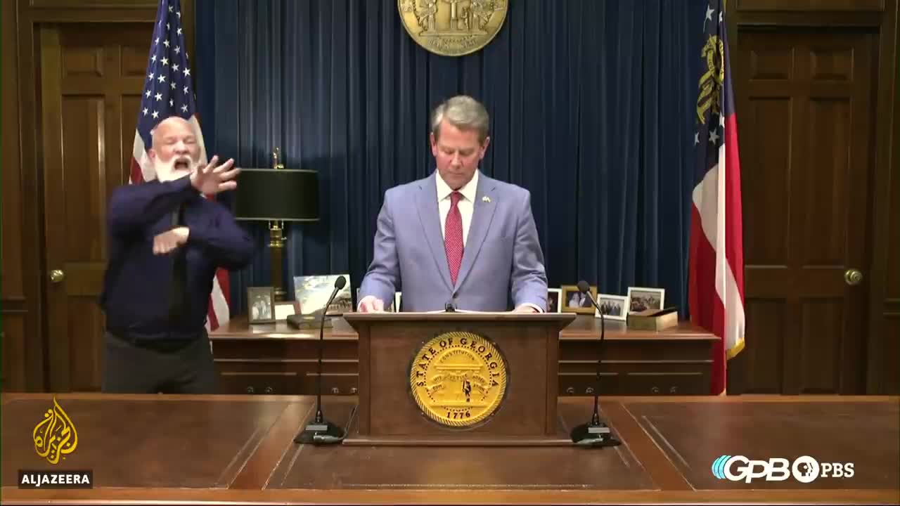 Biden blasts new Georgia voting laws as civil rights groups sue