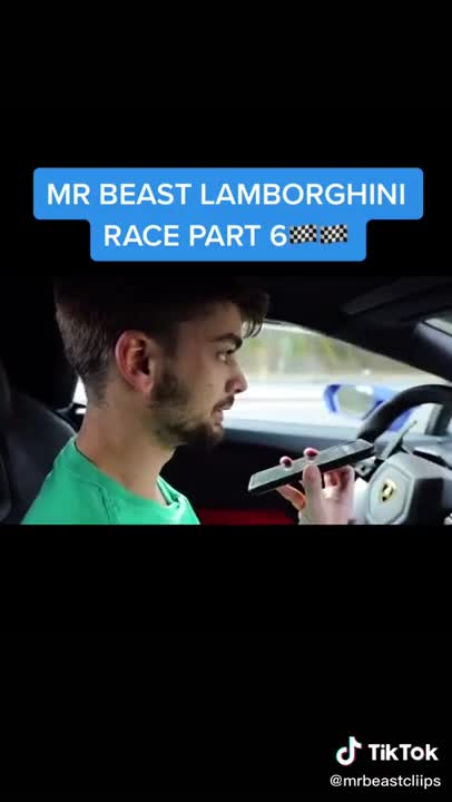 MR BEAST LAMBORGHINI RACE