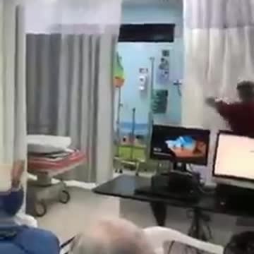 Une équipe médicale au brésil nous montre la supercherie des hôpitaux saturés !!!