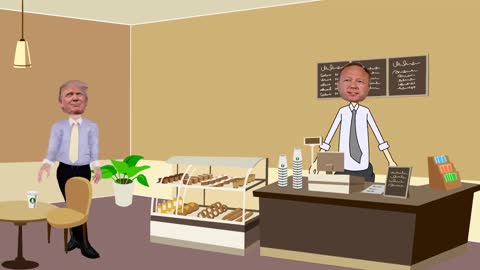 Donald Trump Meets Alex Jones for Coffee