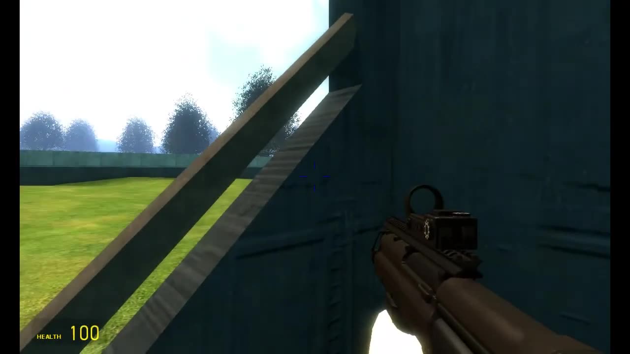 Messing around in gmod episode 3 - Natsuki faces off with the Combine