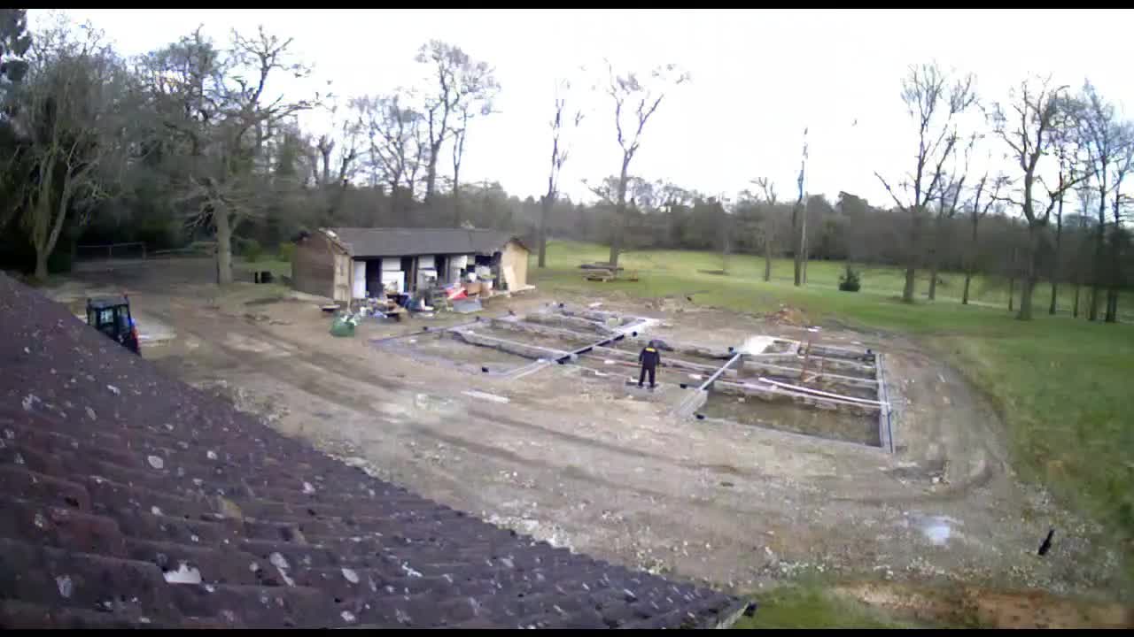 House Foundation Timelapse