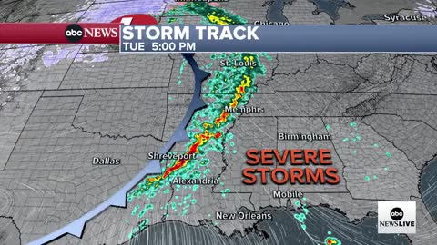 abcNEWSLIVE PRIMETRACKING WINTER STORM FORECAST00:01