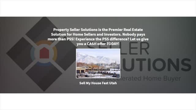 We Buy Houses Salt Lake City - Property Seller Solutions