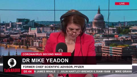 Dr Mike Yeadon: 'I challenge the Government to back up their belief there will be a second wave.'