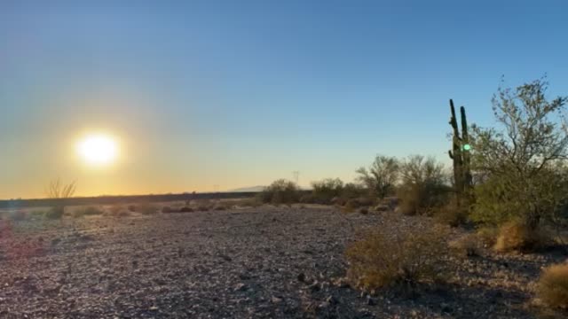 Sunset Ehrenberg Arizona 11/18/2020