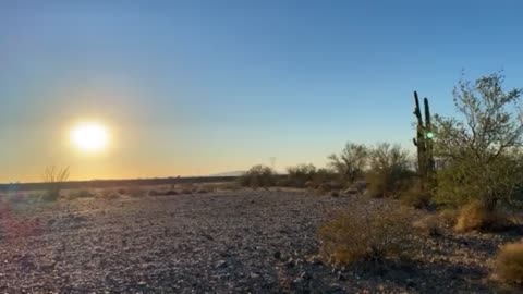 Sunset Ehrenberg Arizona 11/18/2020