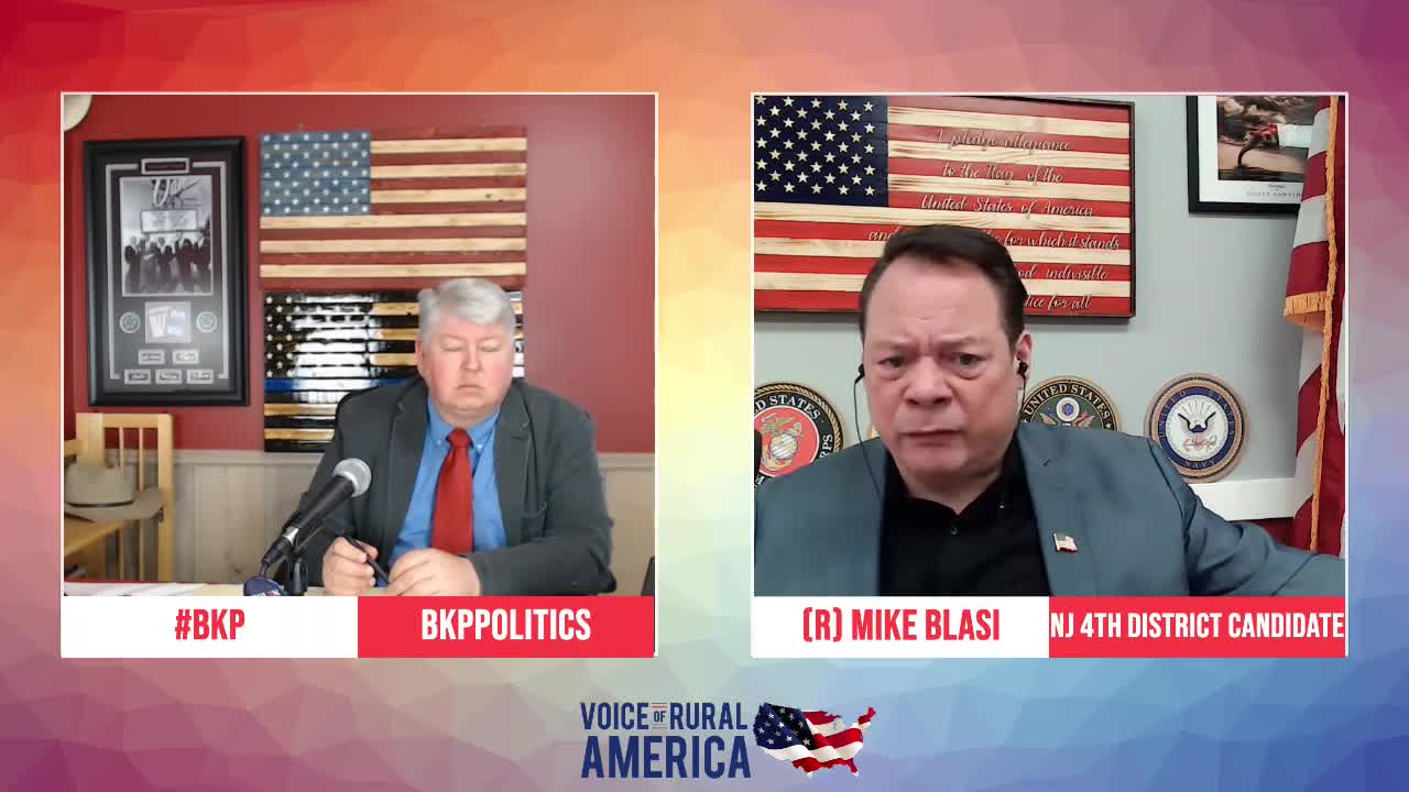 (R) Mike Blasi-NJ 4th District Candidate Joins #BKP Politics!