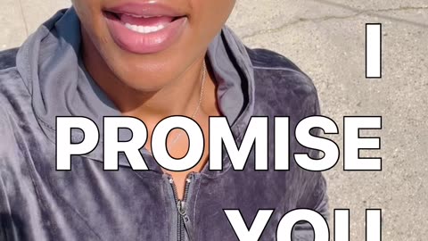 I PROMISE YOU (1 minute pep talk)