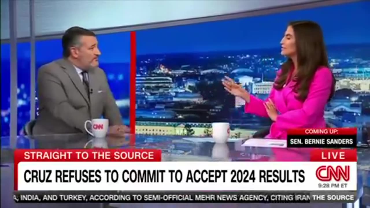 Enjoy Ted Cruz demolishing CNN’s Kaitlan Collins to her face on Live TV on voter fraud