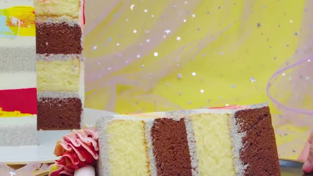 More Colorful Cake