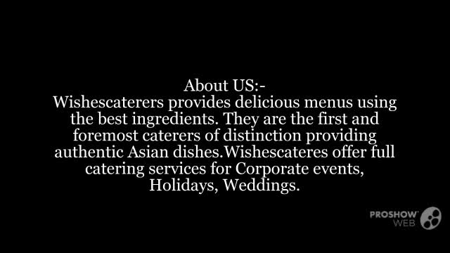 Halal Wedding Caterers