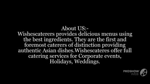 Halal Wedding Caterers