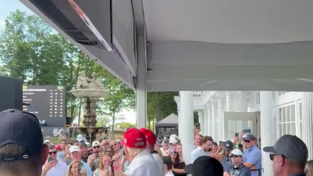 Former President Donald Trump Kicks Off Epic Rendition of 'God Bless America'