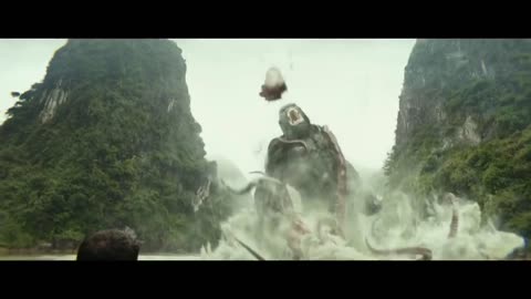 KING KONG vs GIANT OCTOPUS - Fight Scene