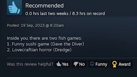 DREDGE Steam Review