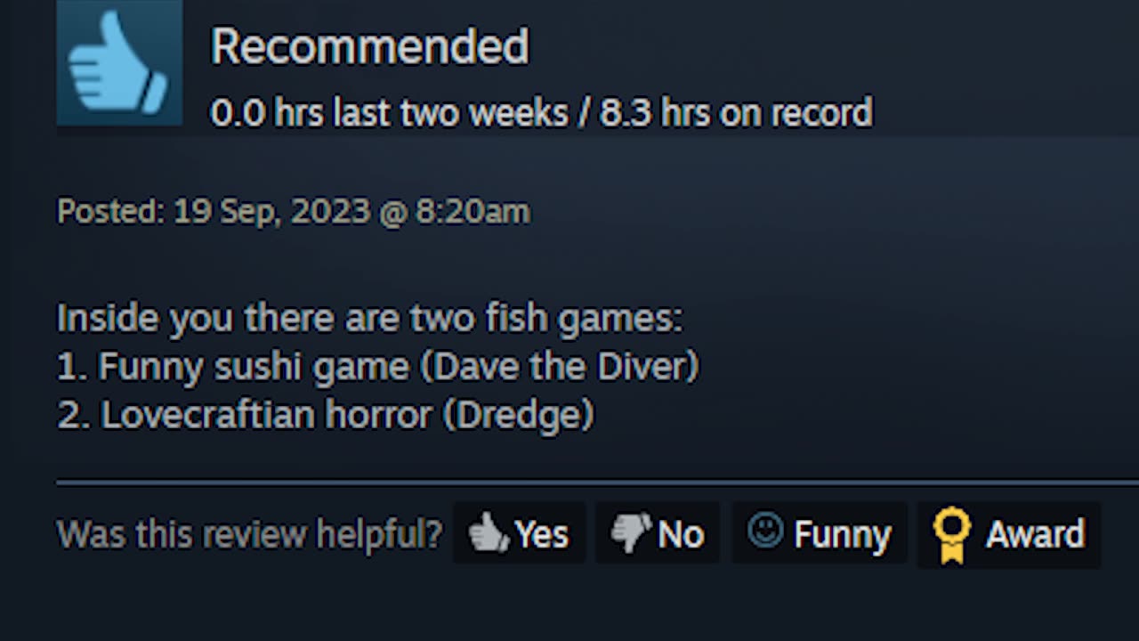 DREDGE Steam Review