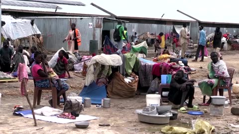 Rain, flooding hamper aid efforts helping displaced Sudanese