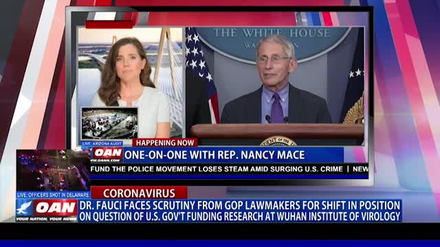 Dr. Fauci scrutinized for shift in position on question of U.S. govt. funding Wuhan lab research