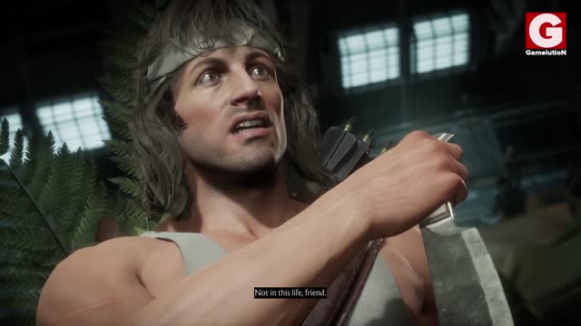 Rambo's Bad Ass Remarks / Mortal Kombat 11 / MK CLIPS.