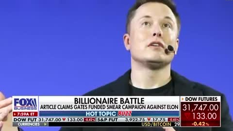 Fox Business on the Escalating Feud Between Elon Musk and Bill Gates