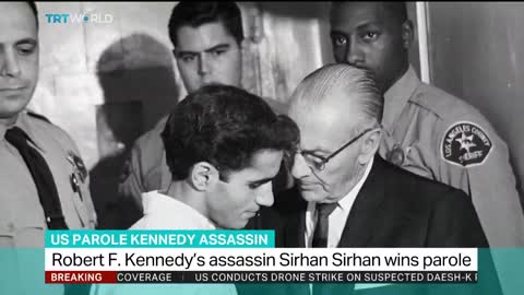 Robert F. Kennedy's assassin granted parole by California board