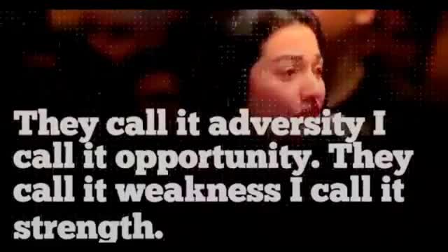 Motivational Speech by Muniba Mazari // Power of words //