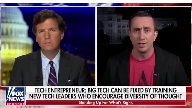 Peter Rex and Tucker Carlson - The Plan to Fight Big Tech